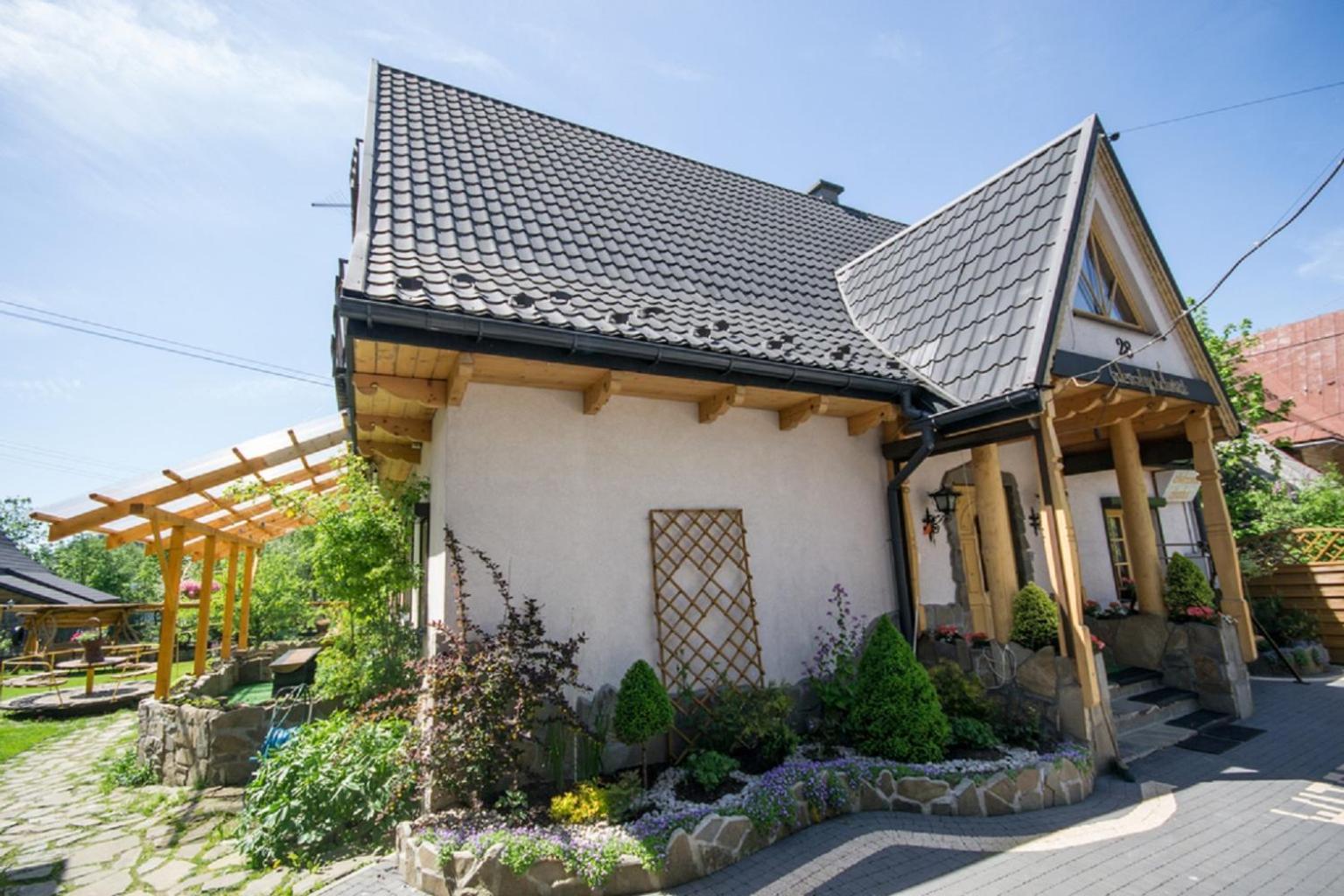 Ciukrowa Chatka Sauna & Jacuzzi Поронин Екстериор снимка