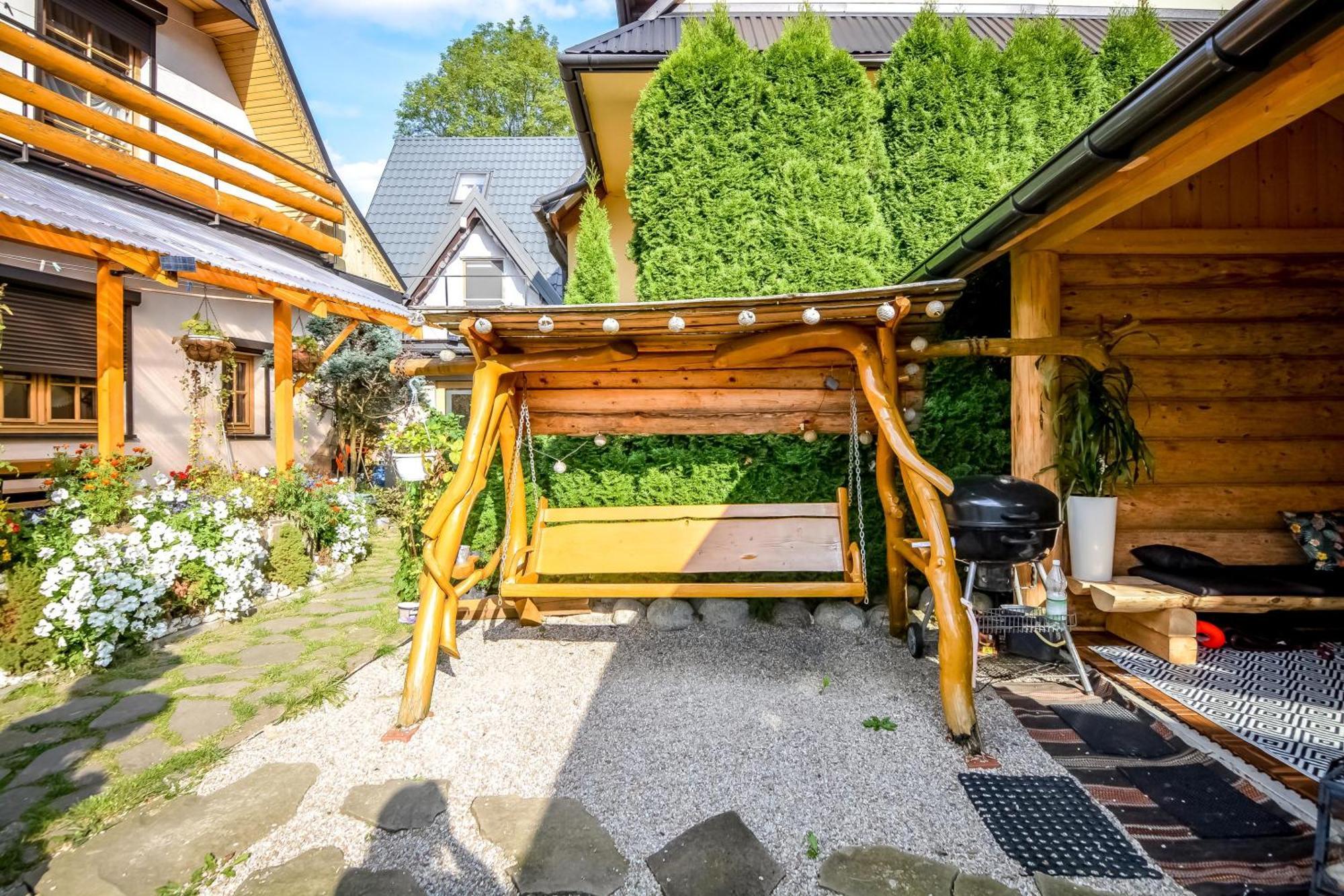 Ciukrowa Chatka Sauna & Jacuzzi Поронин Екстериор снимка
